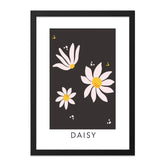Daisy Wall Art, Floral Print, Minimalist Art, Flower Wall Decor, Modern Wall Art, Nature Art Print, Botanical Art, Flower Print - Tawshia